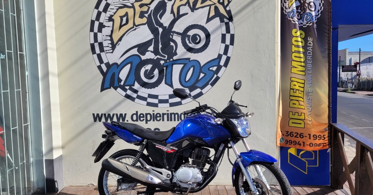 Honda Cg Fan Esdi Ano R De Pieri Motos